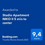 Studio Apartment Niko II 5 Min To Center